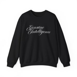 Genuine Intelligence - Script Crewneck Sweatshirt - Unisex